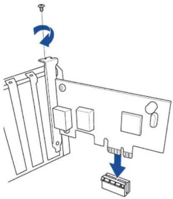 ASUS ROG STRIX X670EF Gaming WIFI - 拓張力一下を取り付む - 2