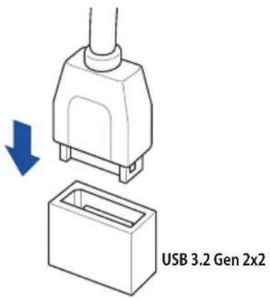 ASUS ROG STRIX X670EF Gaming WIFI - フロトI/Oを取り付ける - 2