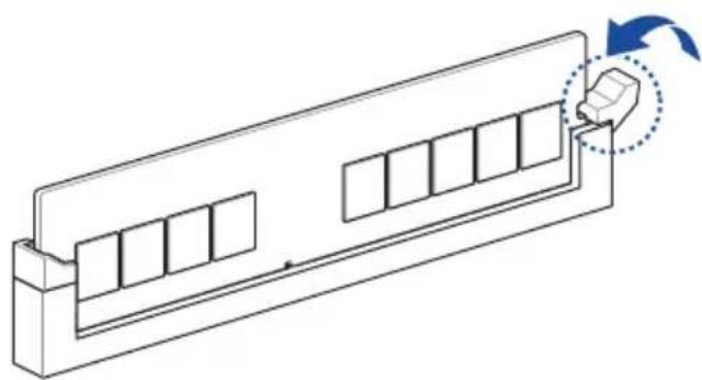 ASUS ROG STRIX X670EF Gaming WIFI - マモリ一を取り付ける - 3