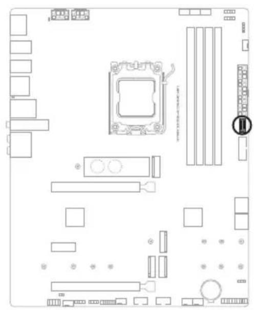 ASUS ROG STRIX X670EA Gaming WIFI - USB 3.2 Gen 2x2 コネクター - 1