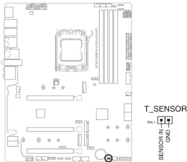 ASUS ROG STRIX B650EE Gaming WIFI - 温度センサーヘッダー - 1