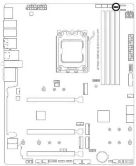ASUS ROG STRIX B650EE Gaming WIFI - CPU 過電圧ジャンパー - 1