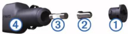 GARMIN Drive 55 - Remplacement du fusible dans le câble allume-cigare - 1
