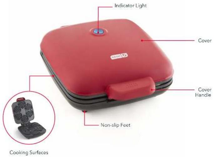 Dash Multi Mini Heart DMMWH600GBRD04 - 1
