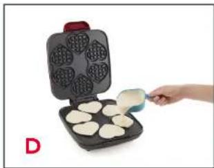 Dash Multi Mini Heart DMMWH600GBRD04 - USING YOUR MULTI MINI HEART WAFFLE MAKER USING YOUR MULTI MINI HEART WAFFLE MAKER - 4