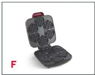 Dash Multi Mini Heart DMMWH600GBRD04 - USING YOUR MULTI MINI HEART WAFFLE MAKER CLEANING &amp; MAINTENANCE - 2