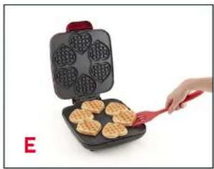 Dash Multi Mini Heart DMMWH600GBRD04 - USING YOUR MULTI MINI HEART WAFFLE MAKER CLEANING &amp; MAINTENANCE - 1