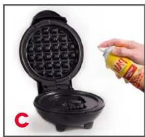 Dash Skull Mini DMWS001SB - USING YOUR MINI WAFFLE MAKER USING YOUR MINI WAFFLE MAKER - 3