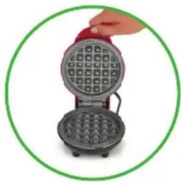 Dash Deluxe Mini DMW005GBDB06 - USING YOUR DELUXE MINI WAFFLE MAKER - 3