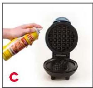 Dash Pineapple Mini DMWA100PP - USING YOUR MINI WAFFLE MAKER USING YOUR MINI WAFFLE MAKER - 3
