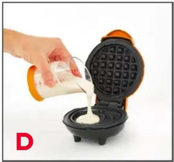 Dash Pumpkin Mini DMWP001OR - USING YOUR MINI WAFFLE MAKER - 2