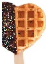 Dash Mini DMW100WT - For Waffle Pop Coating - 1
