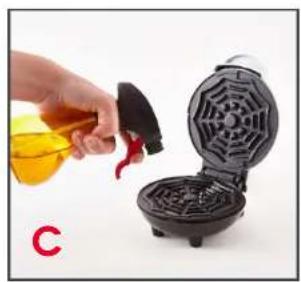 Dash Spider Web Mini DMWW001SW - USING YOUR MINI WAFFLE MAKER USING YOUR MINI WAFFLE MAKER - 3