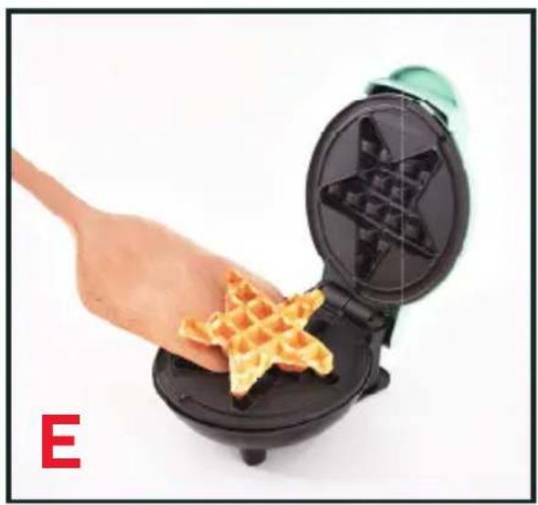 Dash Star Mini DMWR001NM - USING YOUR MINI WAFFLE MAKER - 1