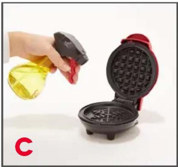 Dash Snowflake Mini DMF001BM - USING YOUR MINI MAKER WAFFLE - 1