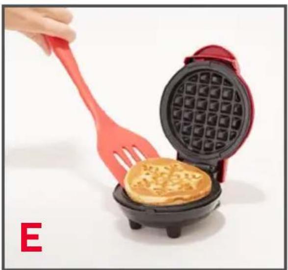 Dash Snowflake Mini DMF001BM - USING YOUR MINI MAKER WAFFLE - 1