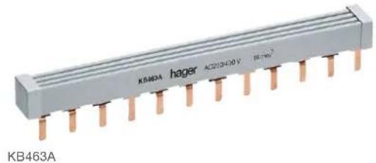 HAGER FN102E - Barres de pontage à fourches - 1