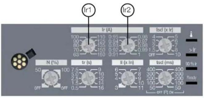 HAGER FN102E - Spécificités techniques concernant les réglages du H3+ LSI, grâce à ses roues codeuses - 1