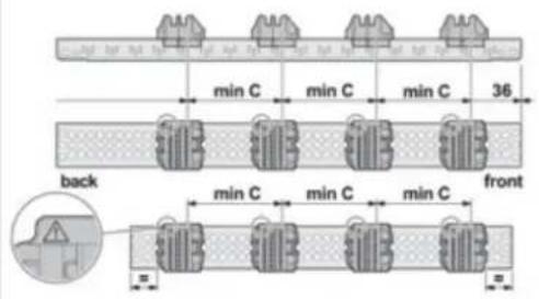 HAGER FN207E - Jeu de barres en aluminium extrudé - 2