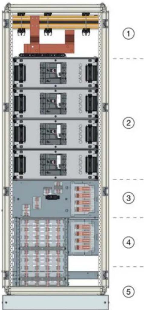 HAGER FN207E - Cellule dédiée avec composants SX - 1