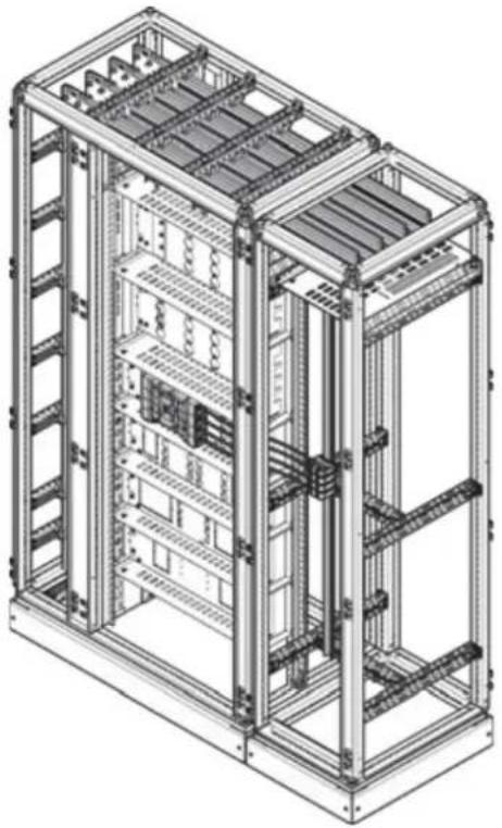 HAGER FN207E - Cloisonnement de la forme 4 - 1