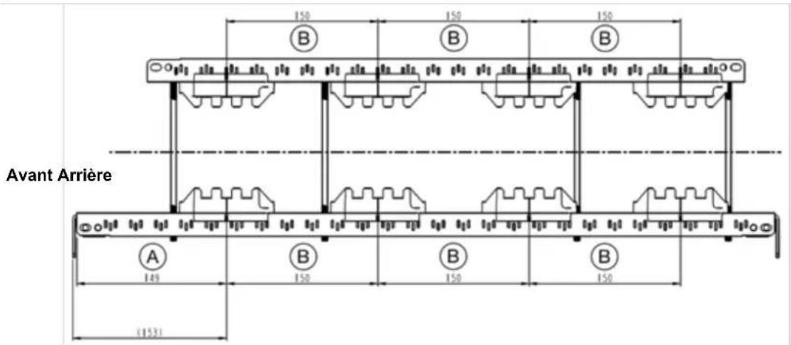 HAGER FN207E - Barres cu-cuivre 3X 10MM - 1