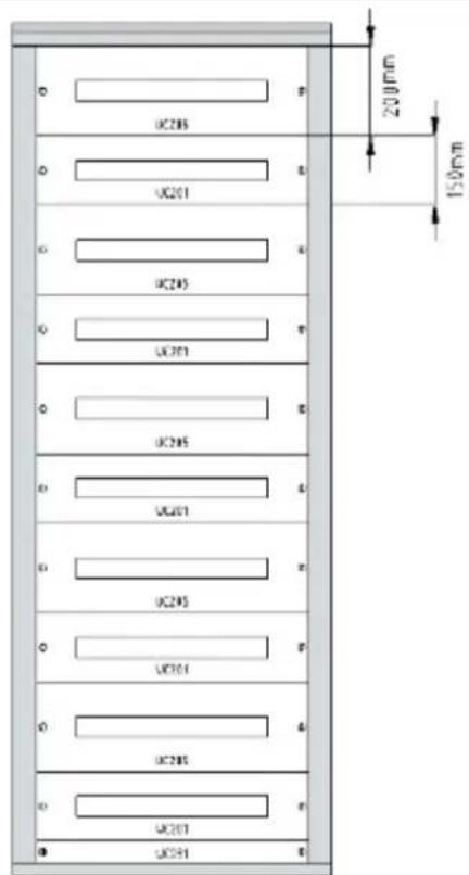 HAGER FN207E - Cellule de départ pour appareils modulaires - 3
