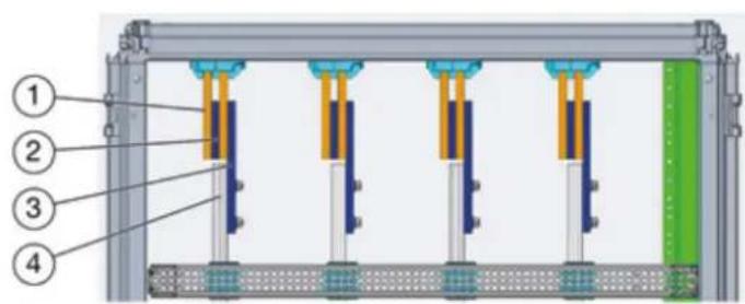 HAGER FN207E - Connexion entre le jeu de barres principal en cuivre et le jeu de barres de distribution en aluminium - 2