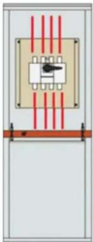 HAGER FN207E - Appareils d'arrivée sur boîtier moulé / interrupteurs sectionneurs multiples ≤ 630 a - 1