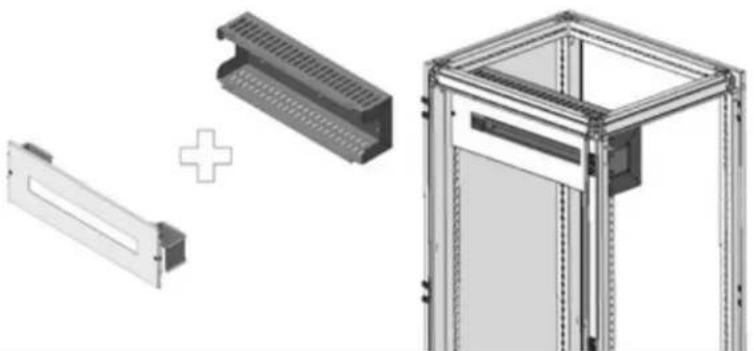 HAGER FN207E - Cloisonnement de forme modulaire - 1