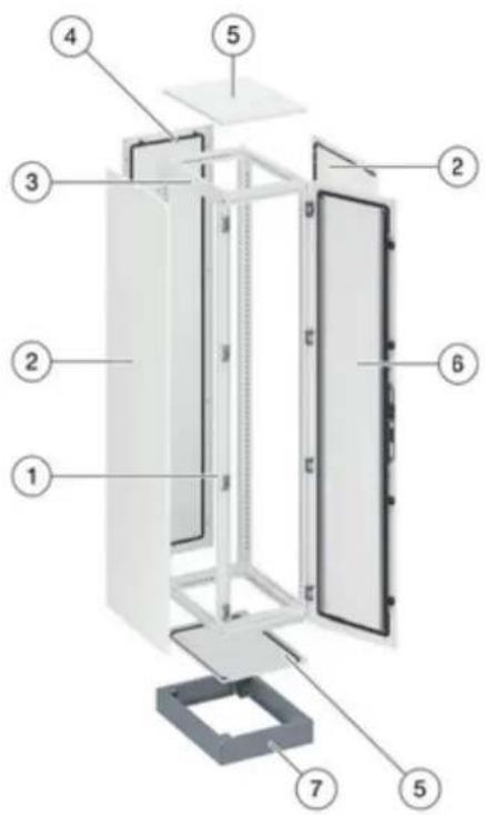 HAGER FN207E - Aperçu des composants - 1
