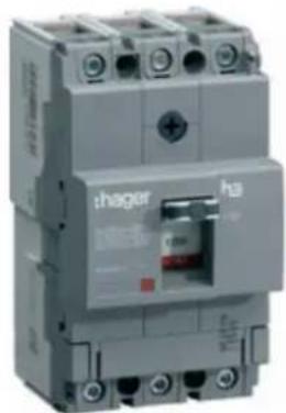 HAGER FN207E - Disjoncteur à boîtier moulé, aille X160 - 2