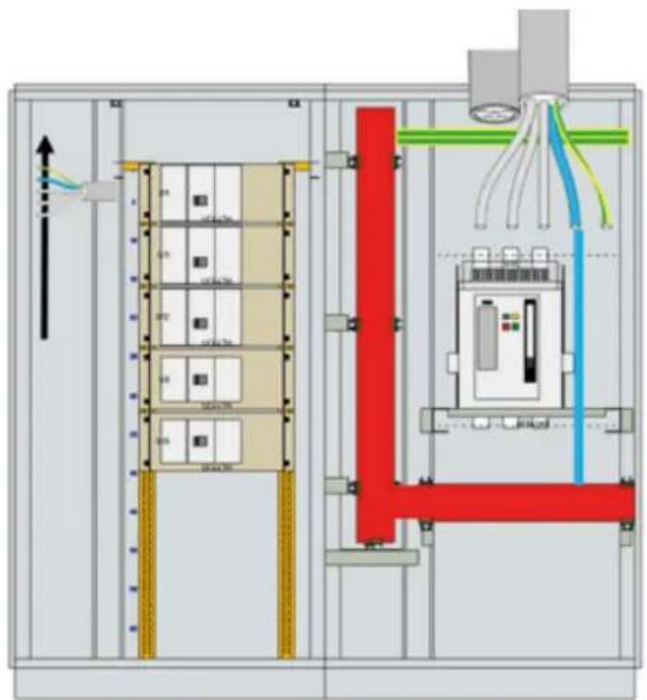 HAGER FN207E - Mesures de protection du conducteur pour les courants nominaux >630a - 1