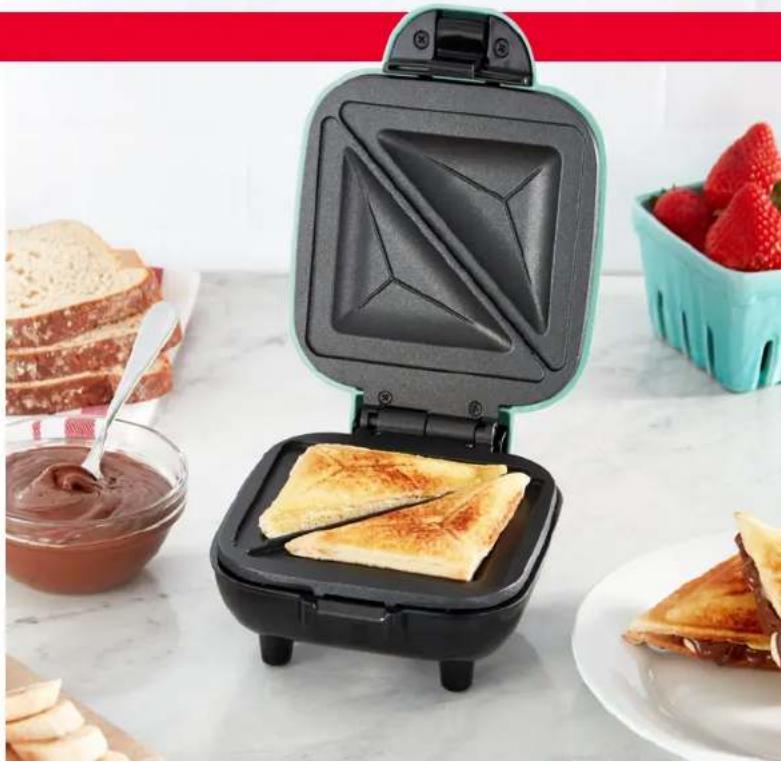 Dash Pocket Sandwich Maker DPM200GBAQ06 - MESURES DE SÉCURITÉ IMPORTANTES: VEUILLEZ LIRE ET CONSERVER CE MANUEL D'UTILISATION - 1