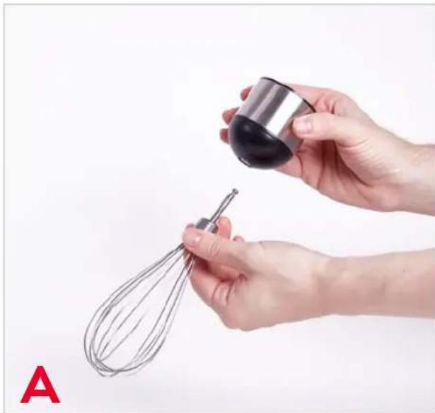 Dash Chef Series Hand DHB100GBMN06 - USING YOUR WHISK ATTACHMENT - 1