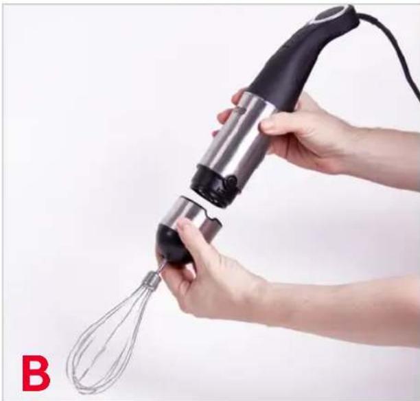 Dash Chef Series Hand DHB100GBMN06 - USING YOUR WHISK ATTACHMENT - 2