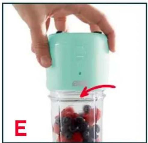 Dash Portable USB DPPB120 - USING YOUR PORTABLE USB BLENDER - 1