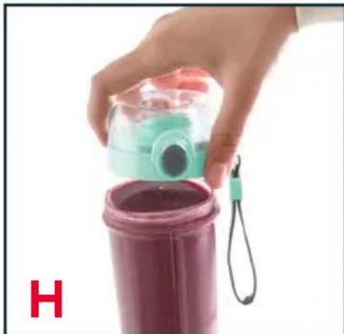 Dash Portable USB DPPB120 - USING YOUR PORTABLE USB BLENDER - 2