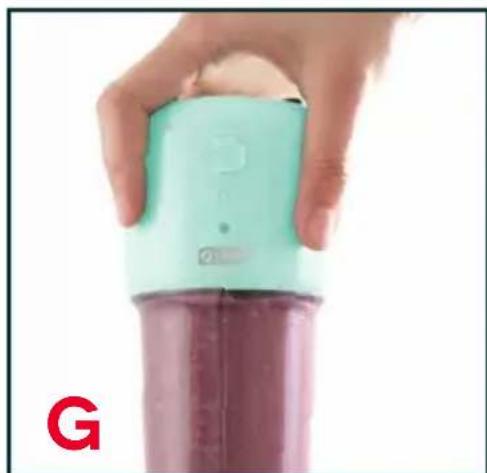 Dash Portable USB DPPB120 - USING YOUR PORTABLE USB BLENDER - 1