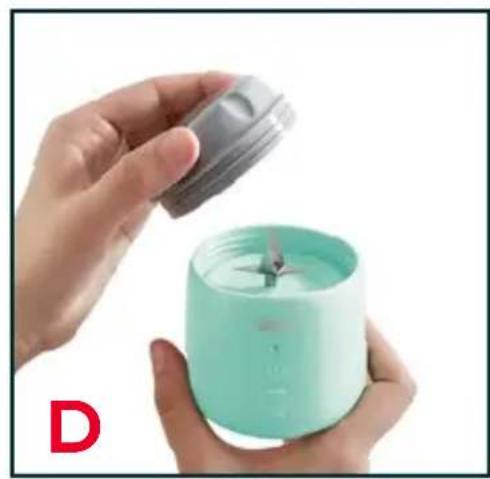 Dash Portable USB DPPB120 - USING YOUR PORTABLE USB BLENDER - 2