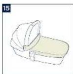 Nuna Mixx carry cot - 17