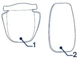 Nuna Triv carry cot - Teileliste - 2