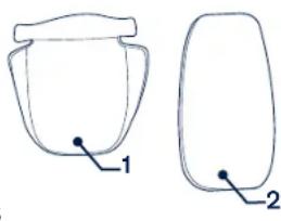 Nuna Triv carry cot - Lista części - 2