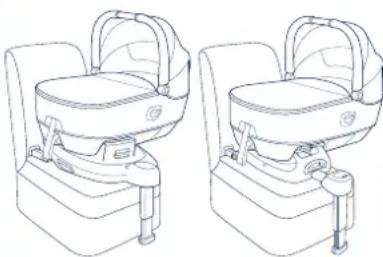 Nuna Cari next - Conditions d'utilisation avec un enfant - 1