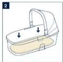 Nuna Demi grow carry cot - 3