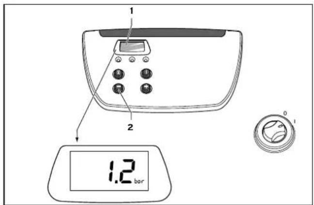 BULEX ThermoSystem - Anlagendruck kontrollieren - 1