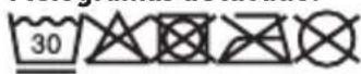 BEBE CONFORT Ever Fix - Pictogramas de lavado: - 1