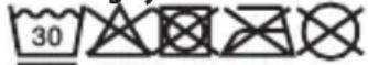 BEBE CONFORT Ever Fix - Washing symbols: - 1