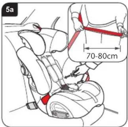 Britax-Römer MultiTech III - Installation of your child seat (facing forward) with seatbelts - 1