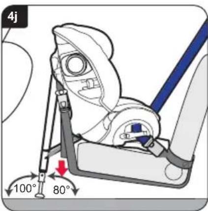 Britax-Römer MultiTech III - Inbouw van het kinderzitje (rugwaarts gericht) op een stoel vooraan - 10